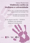 Mesa Redonda Violência Mulher