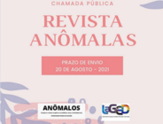 Chamada pública de artigos para a  Revista Anômalas
