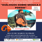 Diálogos sobre música e poesia