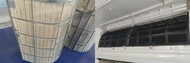 SEINFRA realiza limpeza do filtro de ar condicionado dos aparelhos do Centro Administrativo
