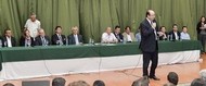 Solenidade com o Ministro da Educação