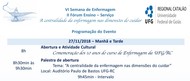 VI Semana de Enfermagem