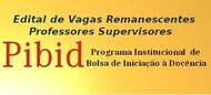 Edital de Vagas Remanescentes de Professores Supervisores Edital de Vagas Remanescentes de Professores Supervisores