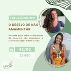 Projeto Proamamenta promove debate com o tema "O desejo de não amamentar"