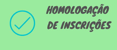 Homologação de inscrições
