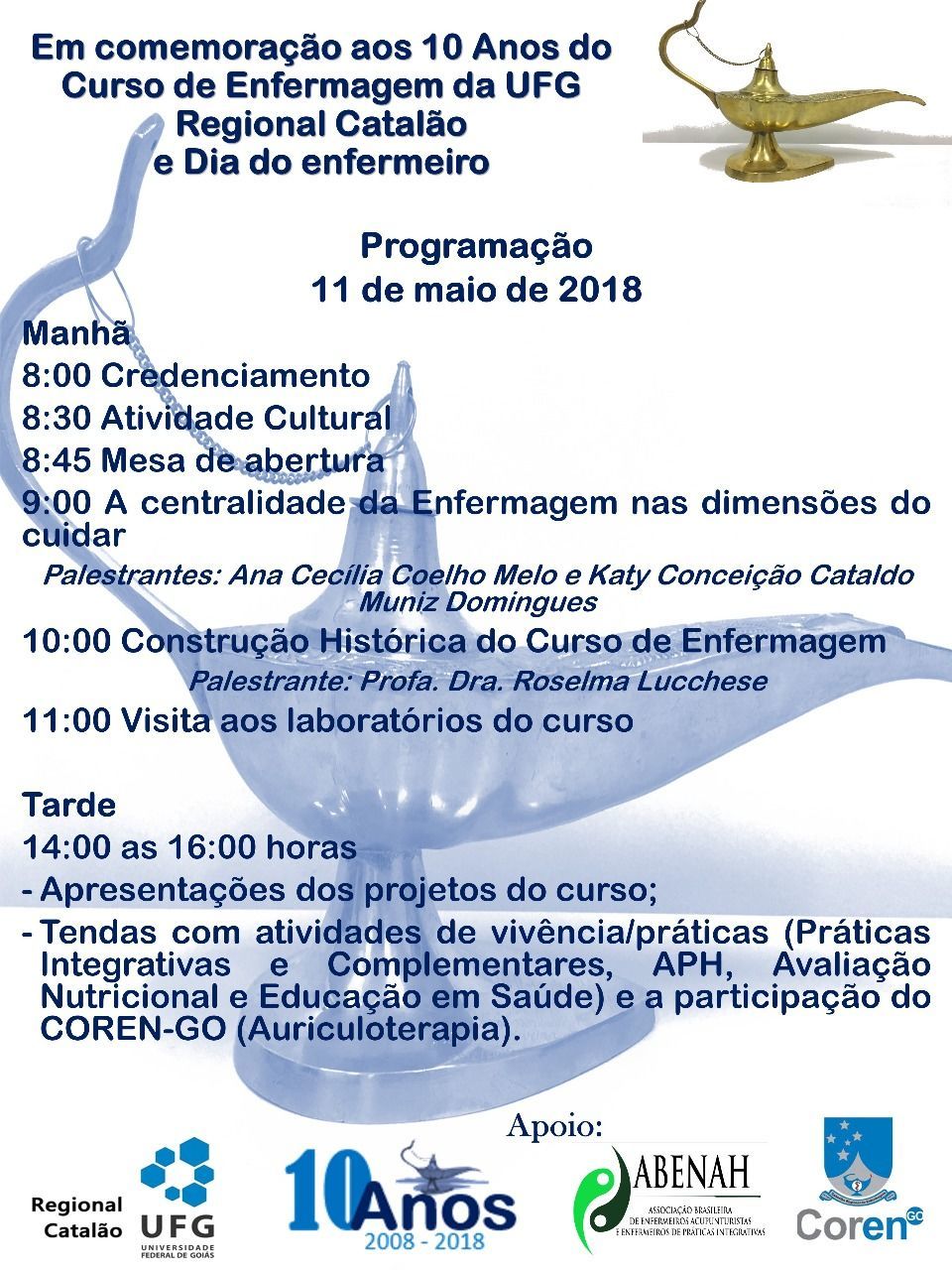 10 anos do Curso de Enfermagem da RC