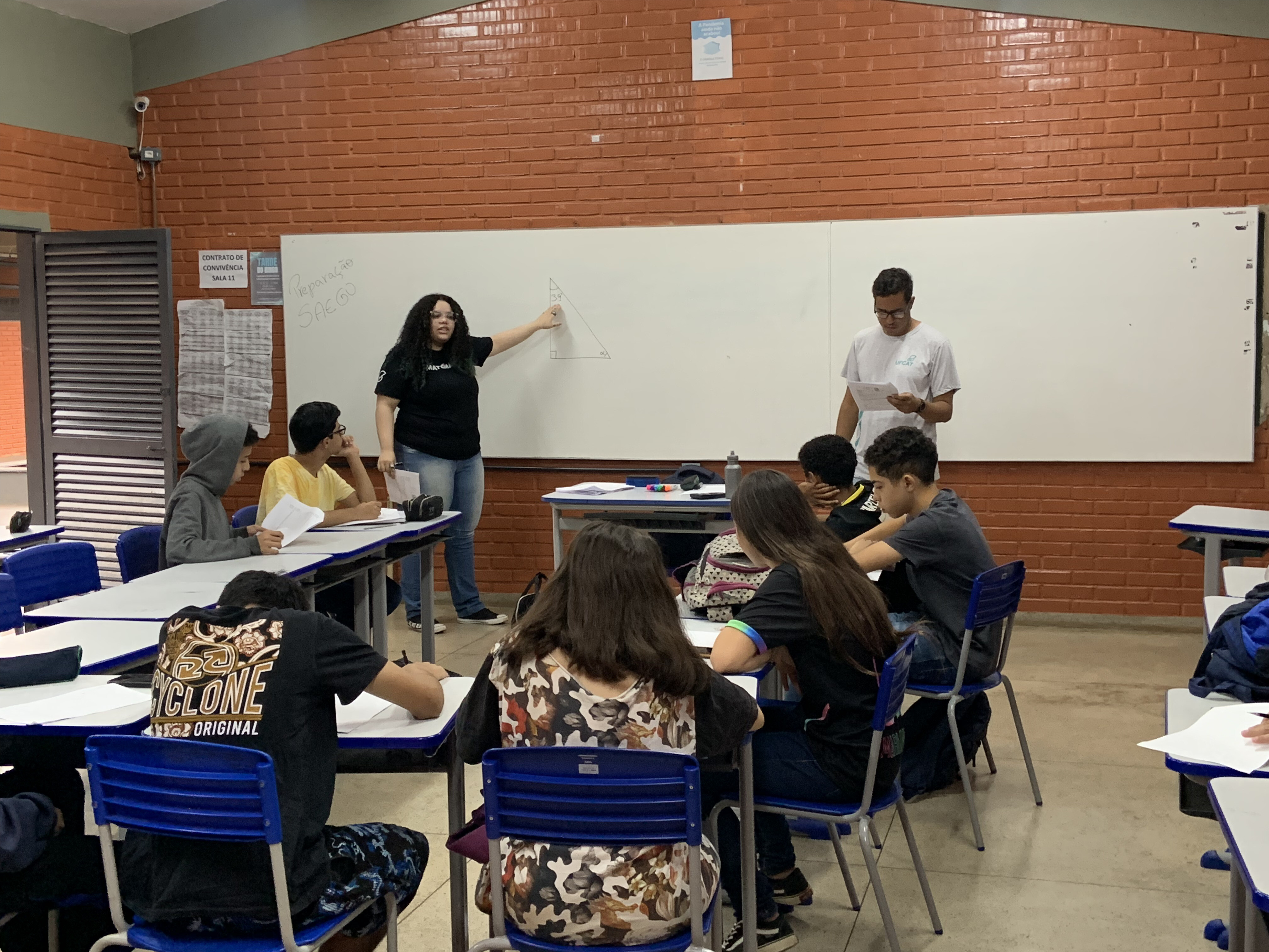Curso de Matemática colabora na preparação de estudantes para o SAEGO
