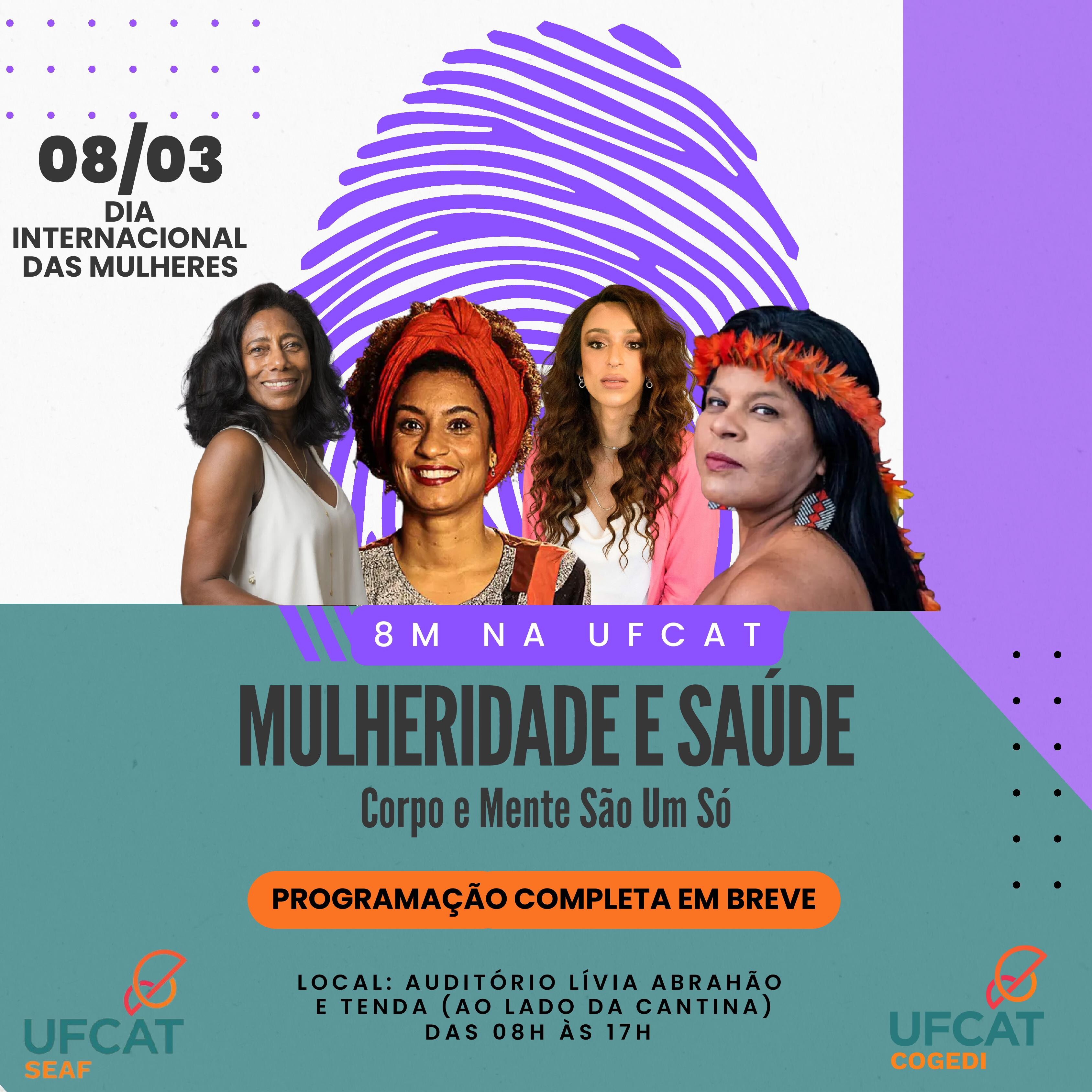 8M na UFCAT - Mulheridade e Saúde
