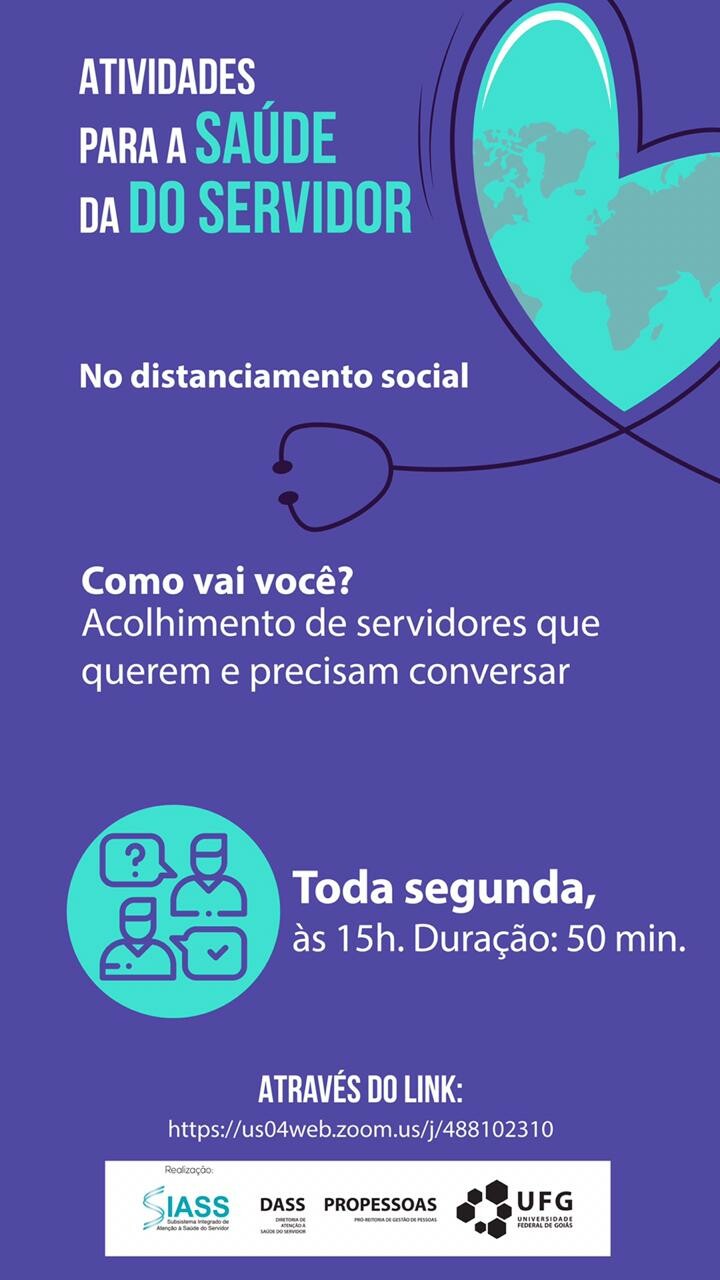 Atividades de atenção à saúde do servidor