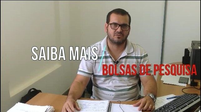 Capa Video Bolsas de Pesquisa 2018