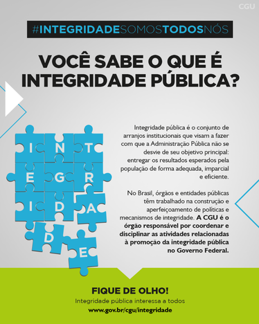 Integridade no Serviço Público