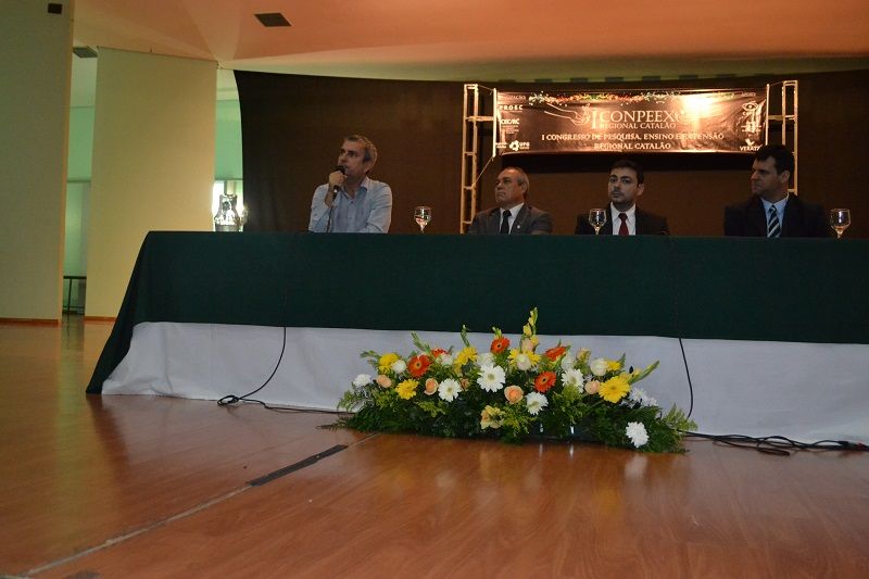 Abertura do I Conpeex da Regional Catalão