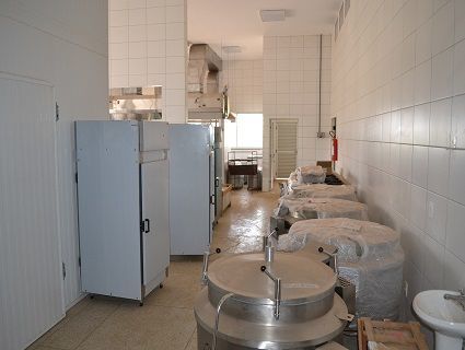 Maquinário de cozinha industrial