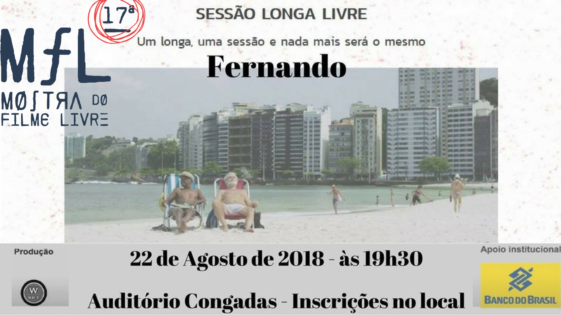 Sessão Longa Livre exibe o filme "Fernando"