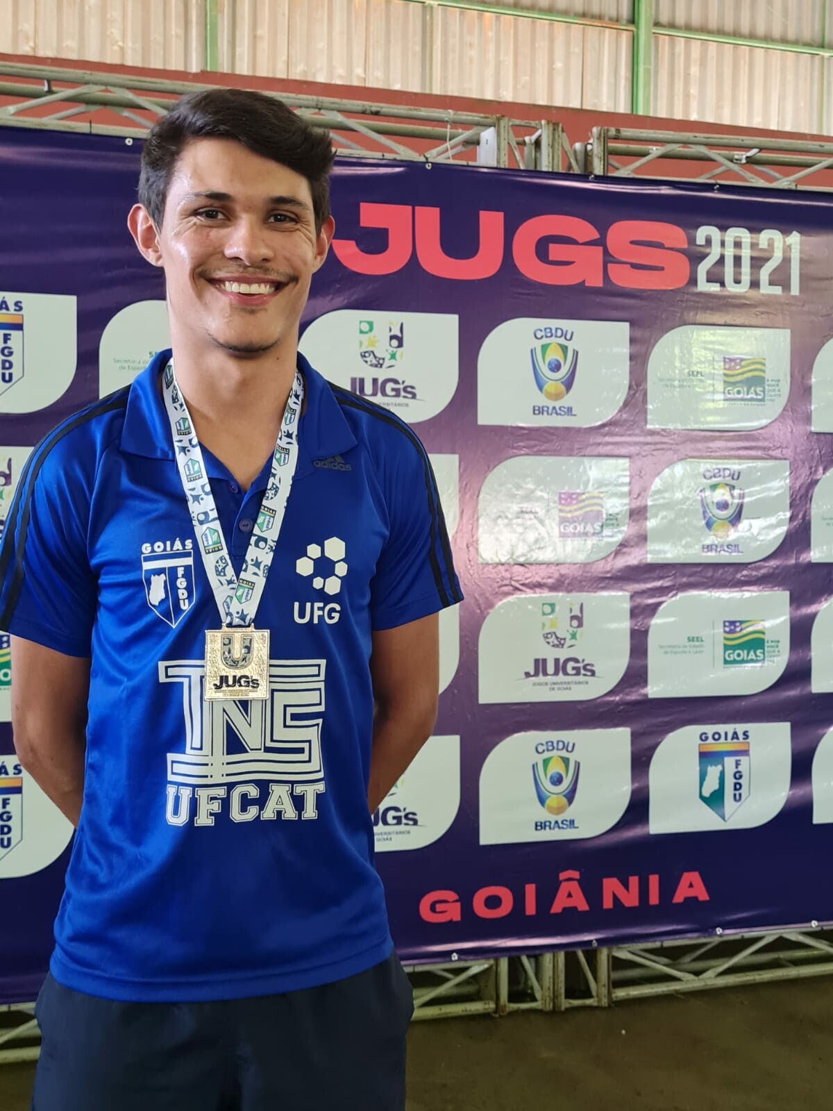 Estudante da UFCAT conquista medalha de ouro no JUG's 2021