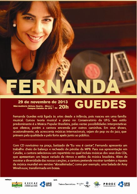 Flyer Fernanda Guedes