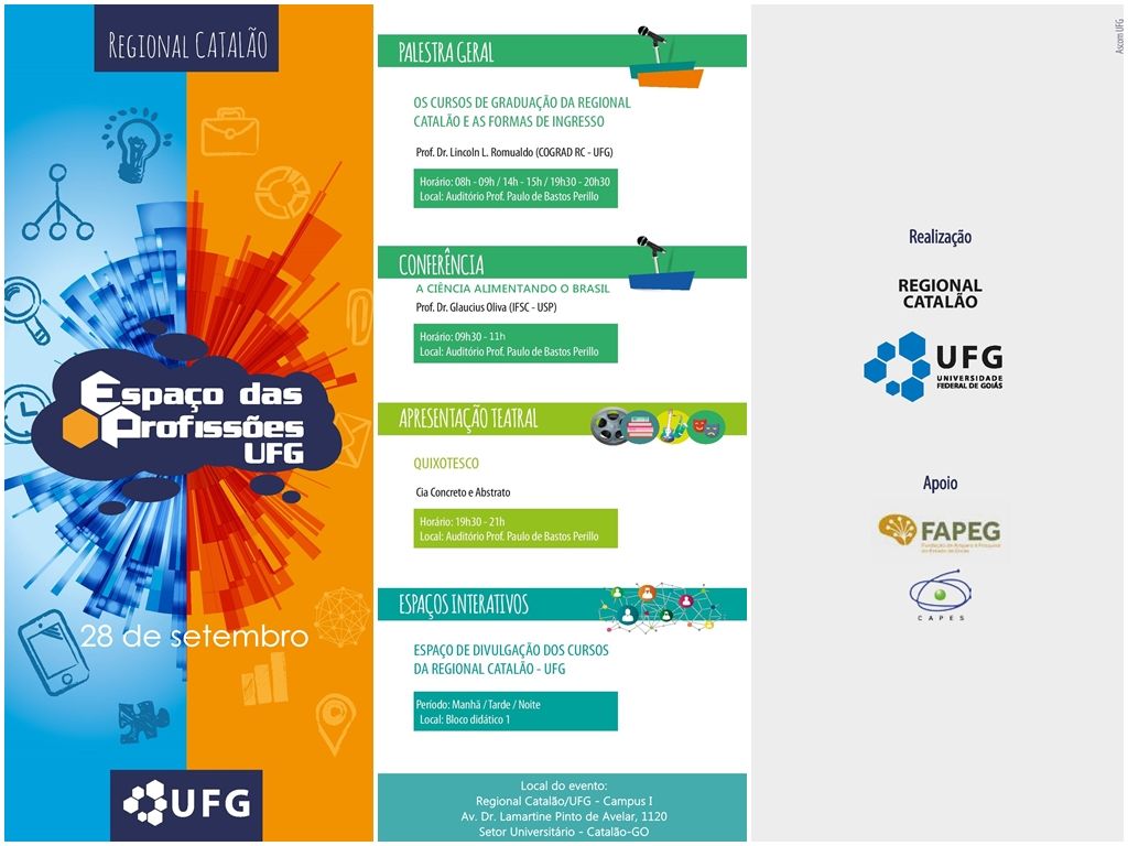 Folder - Espaço das Profissões