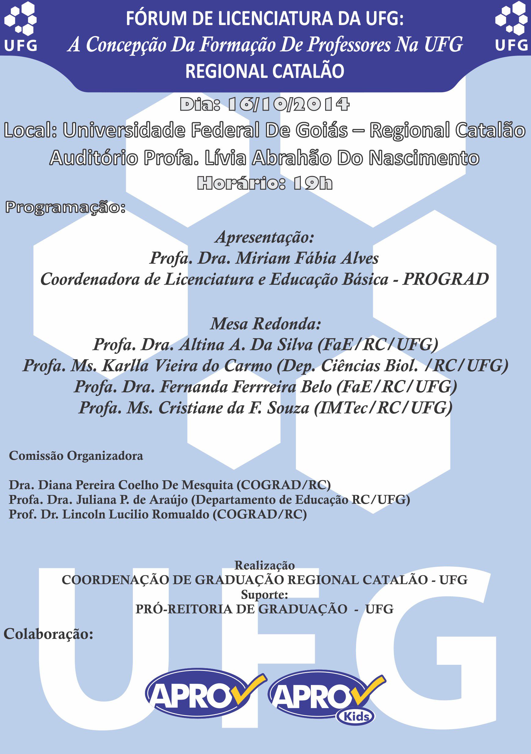 Fórum de Licenciatura - Regional Catalão