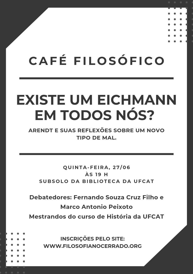 Café Filosófico junho/2019