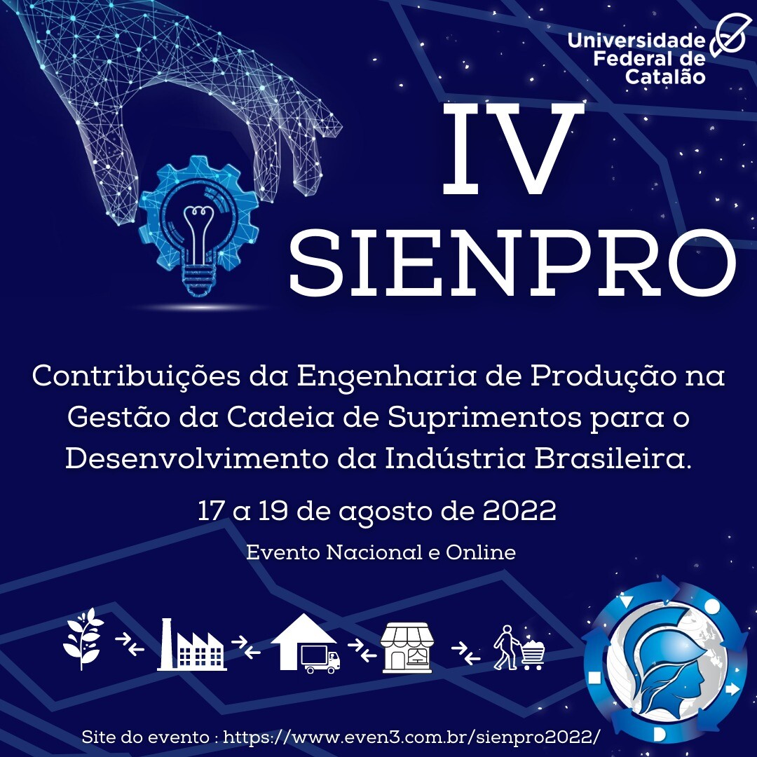 IV Simpósio de Engenharia de Produção