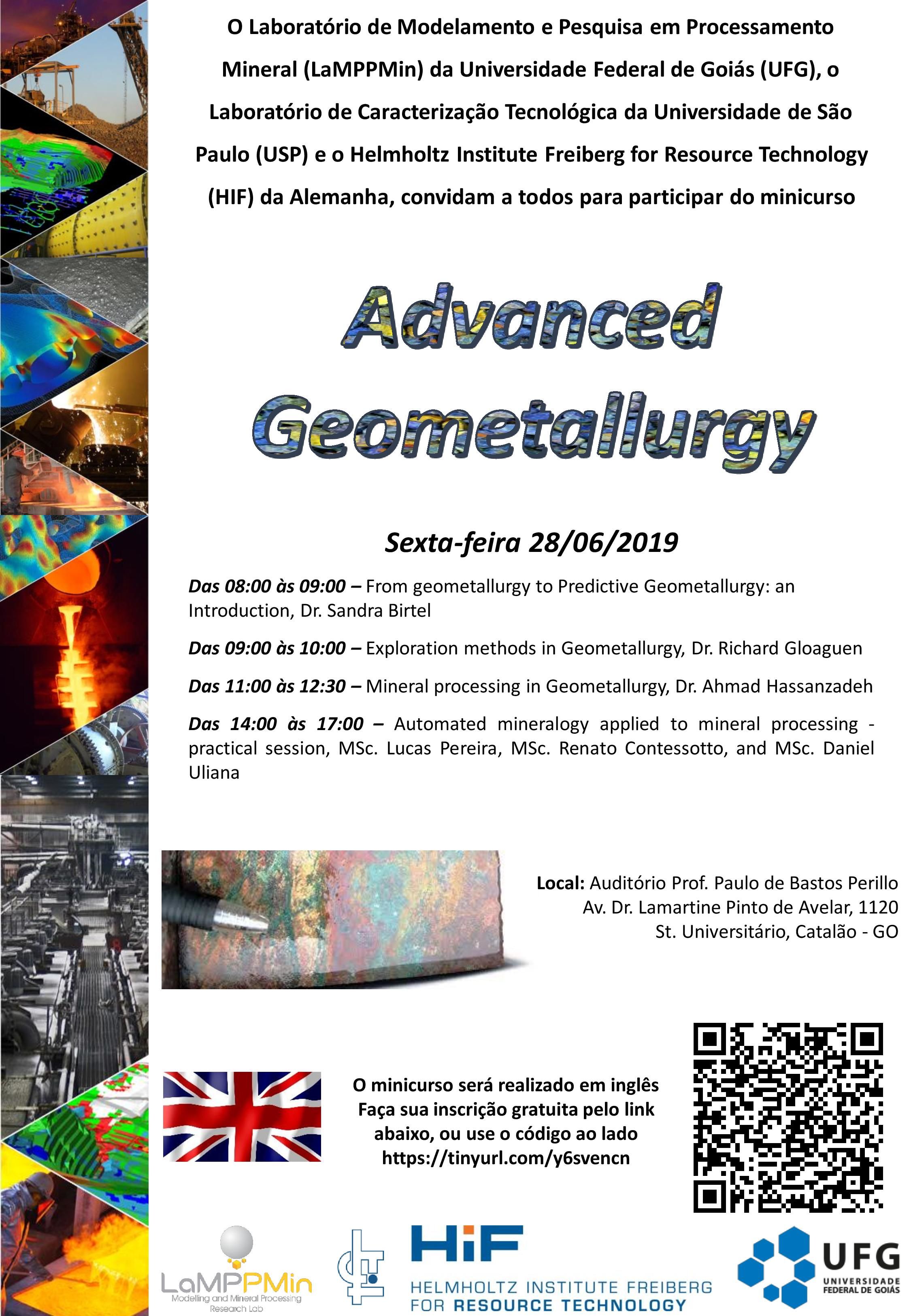 Minicurso - Advanced Geometallurgy