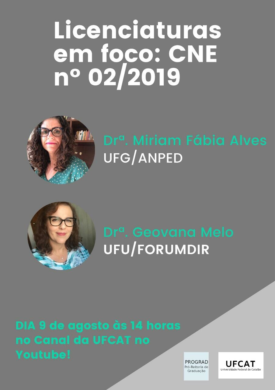PROGRAD promove palestra Licenciaturas em foco - CNE 02-2019