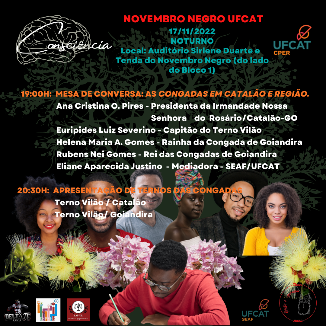 rogramação - Novembro Negro - 17-11 - noite