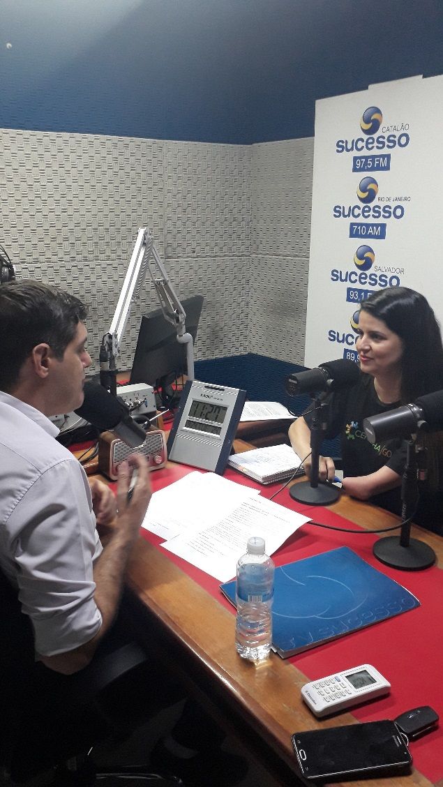 Projeto Centelha na Rádio Sucesso