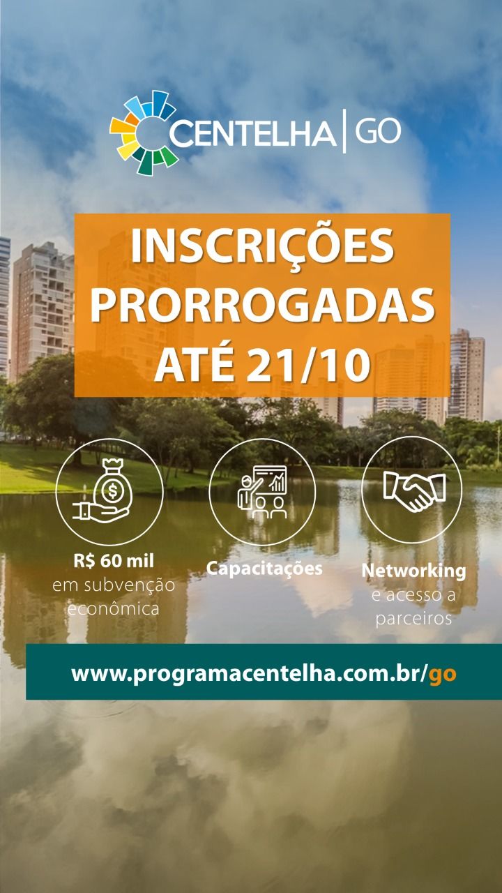 Programa Centelha prorroga inscrições