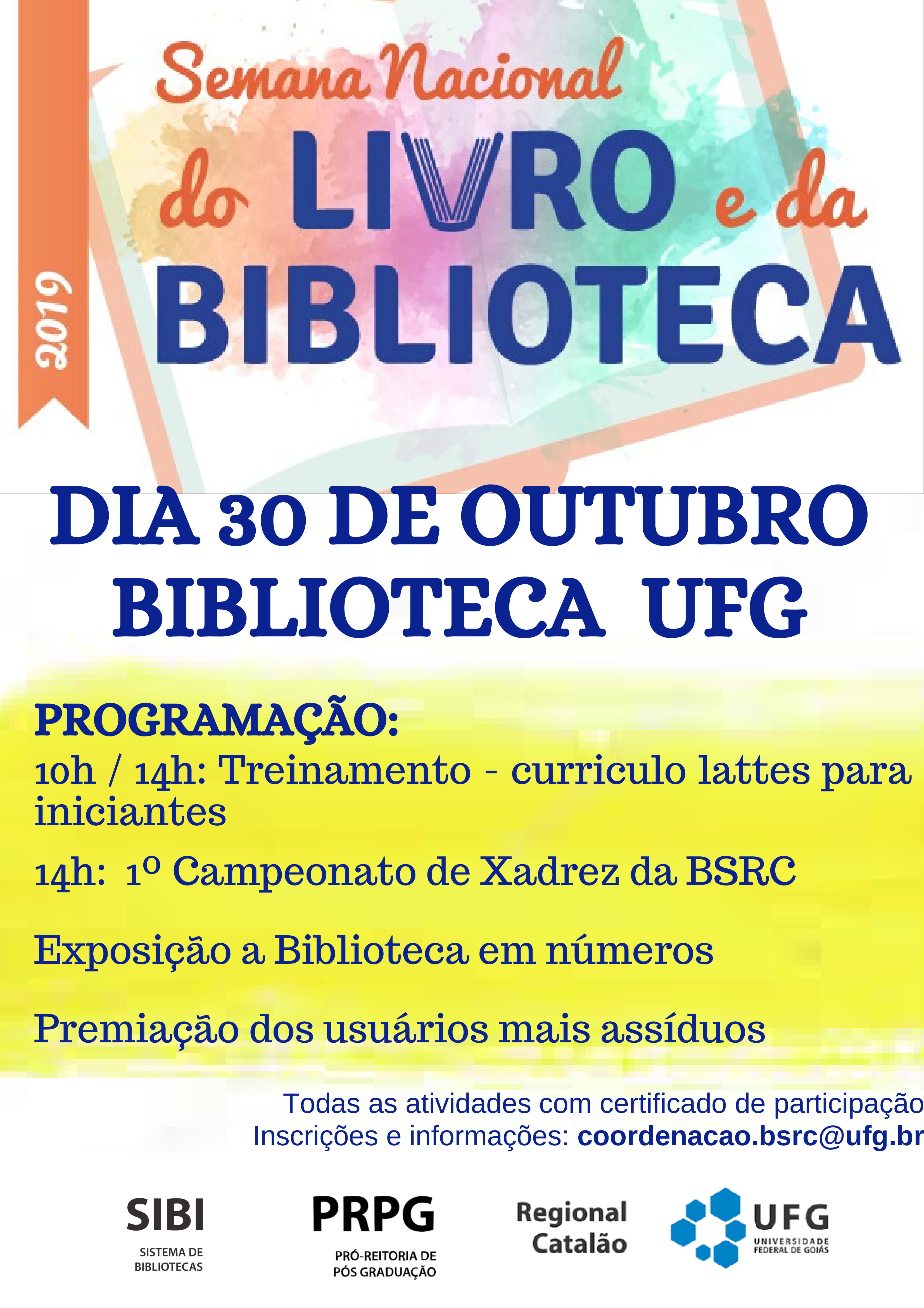 Semana Nacional do Livro e da Biblioteca