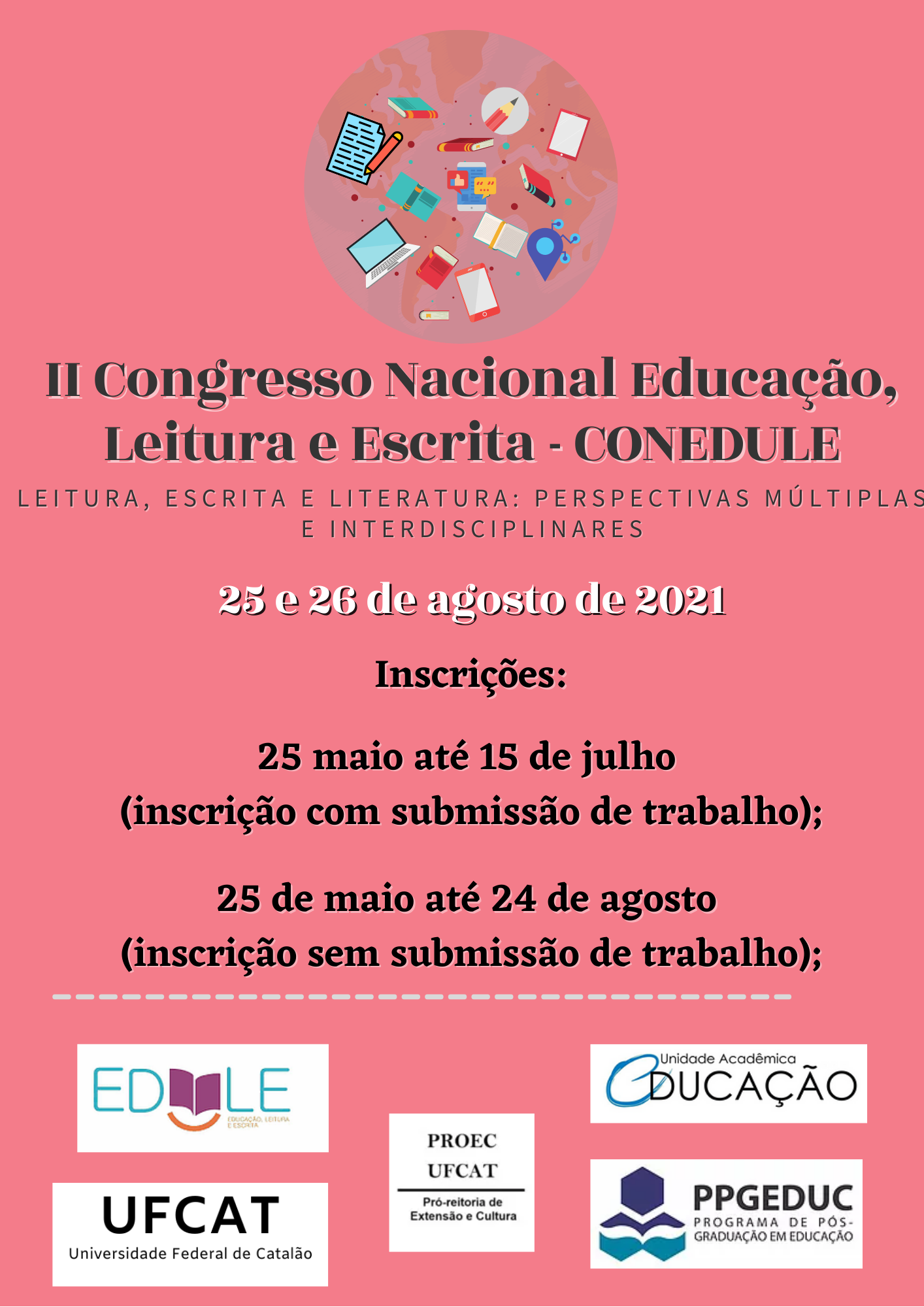 II Congresso Nacional de Educação, Leitura e Escrita – CONEDULE