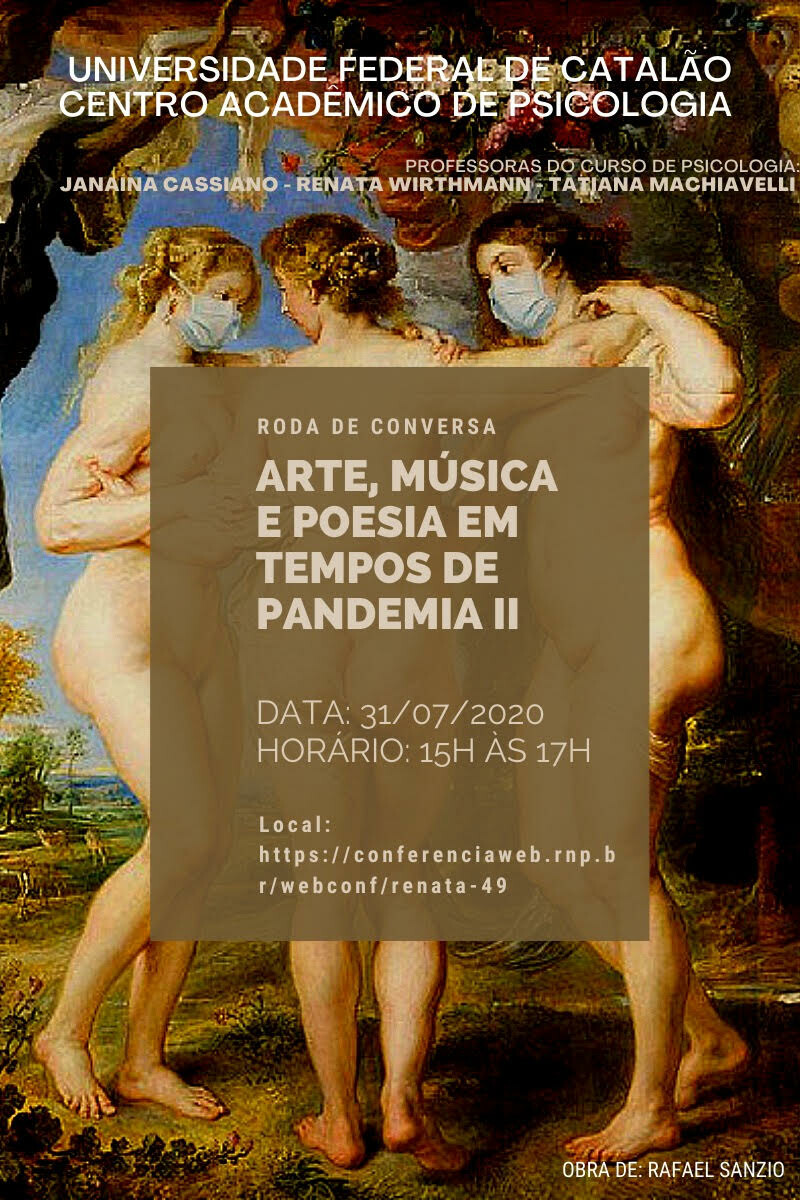 Roda de Conversa Arte, música e poesia em tempos de Pandemia II