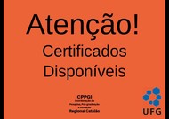 Certificados Disponíveis Certificados Disponíveis