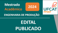 Divulgação - Mestrado em Engenharia de Produção UFCAT