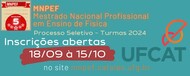 MNPEF para turmas de 2024