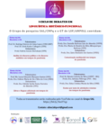 Programação da semana do I Ciclo de Debates em LSF