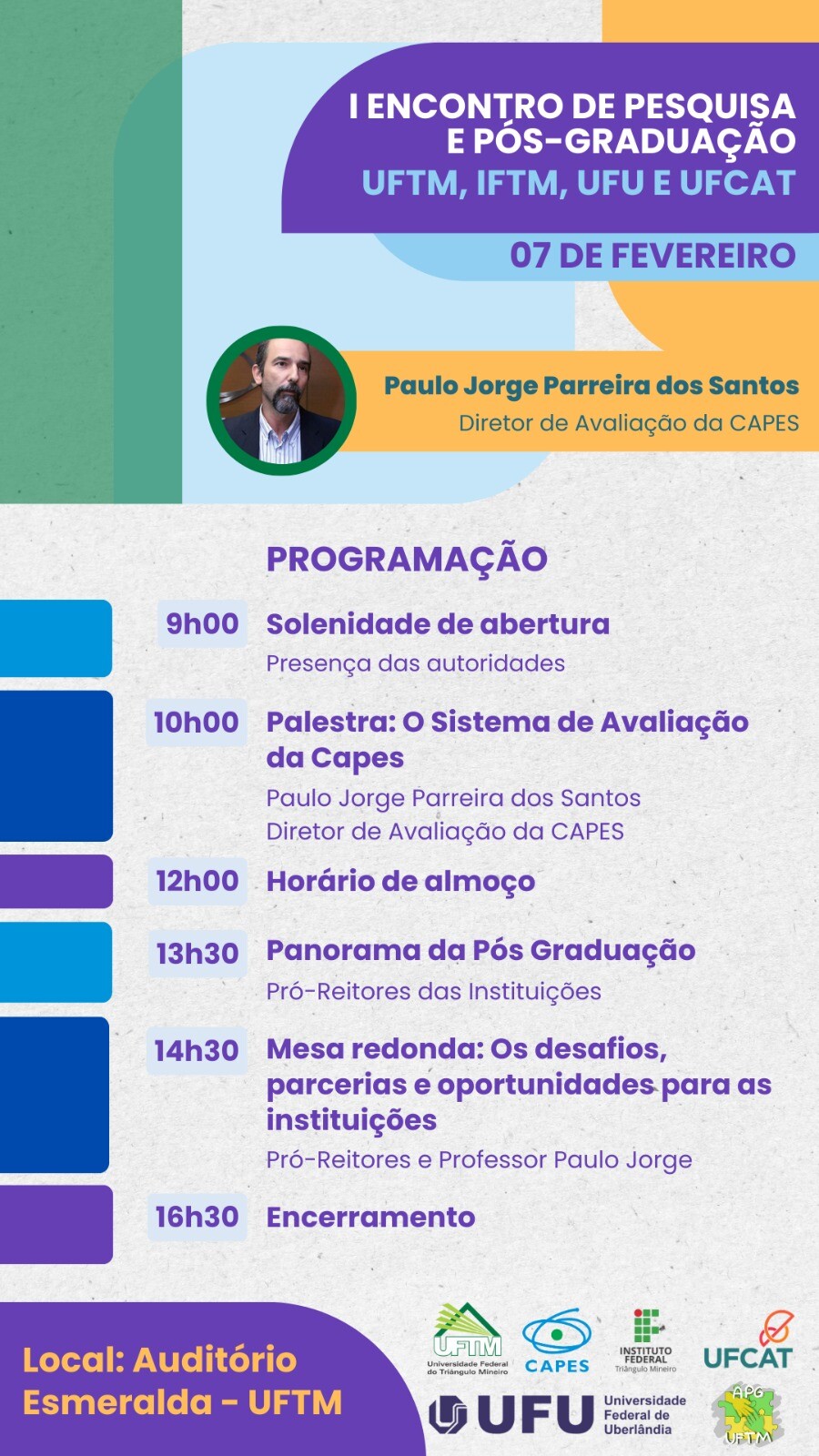 Divulgação - I Encontro de Pesquisa e Pós-graduação