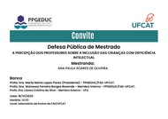 Convite de Defesa Ana Paula Soares