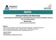 DEFESA DE DISSERTAÇÃO JÉSSICA DA SILVA GUIMARÃES