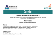 DEFESA DE DISSERTAÇÃO TATIANA KIMIER