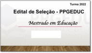 Edital de Seleção