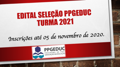 Aviso Edital Seleção - Turma 2021 Aviso Edital Seleção - Turma 2021
