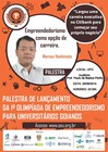 A Incubadora Athenas convida a todos para a Palestra com Marcos Hashimoto “Empreendedorismo como opção de carreira".