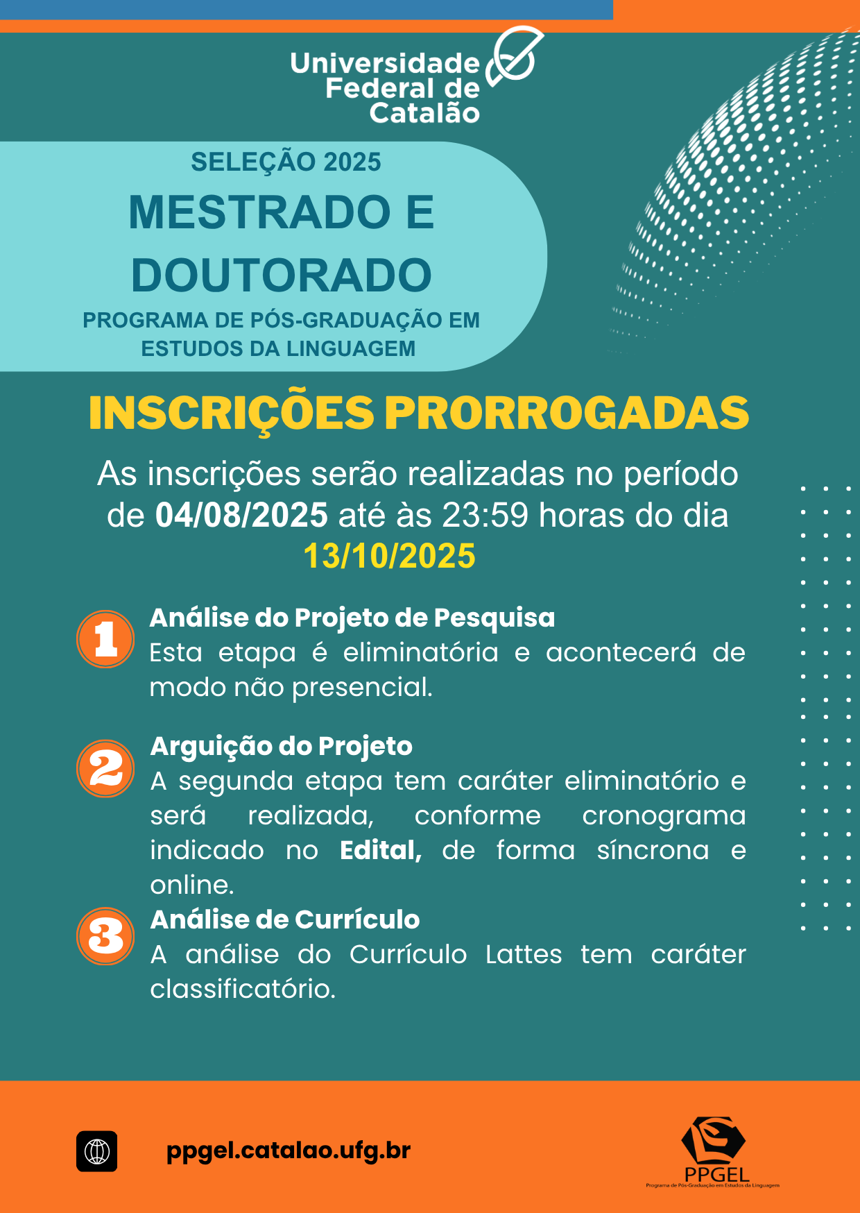 Inscrições Prorrogadas 2025