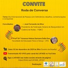 Roda de Conversa em comemoração ao Dia Internacional da Pessoa com Deficiência