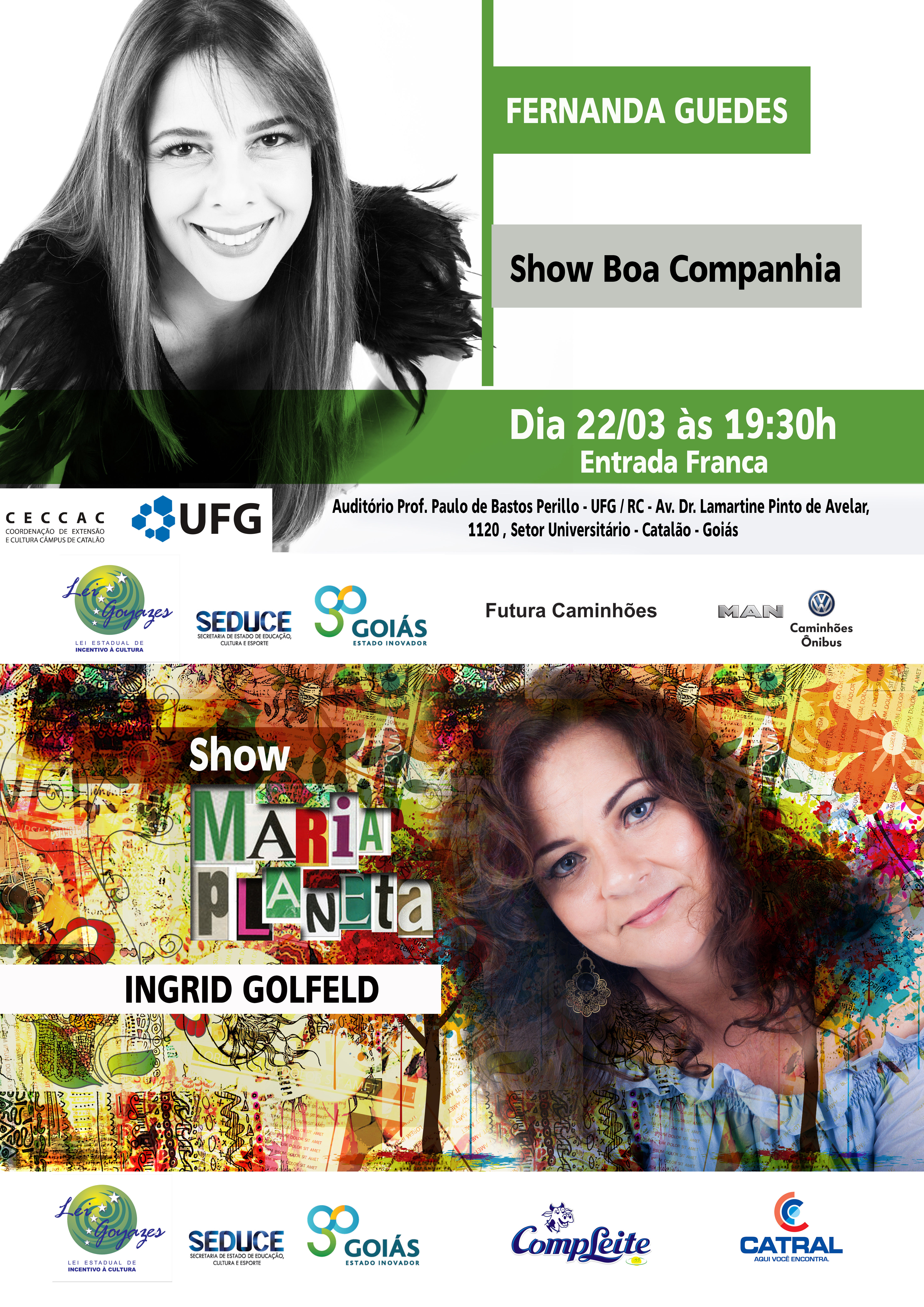 Fernanda Guedes e Ingrid Golfeld
