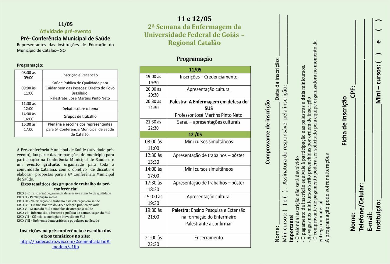 2 ª semana da enfermagem 