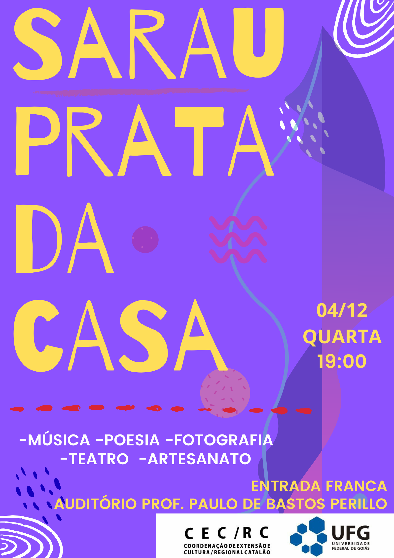 Sarau Prata dA cASA