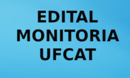 Edital 03/2021 Monitoria