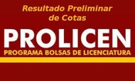 RESULTADO PRELIMINAR DE COTAS PROLICEN